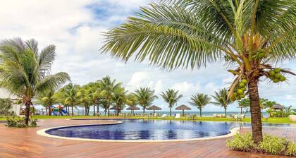 GB24 Ap 2 Quartos Beira Mar - Guarajuba