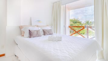 Apartamento | 2 quartos, roupas de cama antialérgicas, cortinas blackout