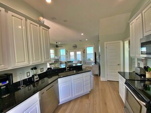 Fridge, microwave, oven, stovetop - Bayfront with Stunning Views, Pool Access (Gulf Shores)