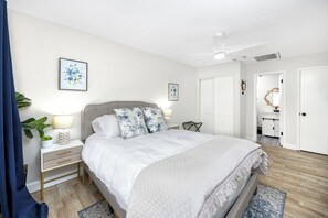 1 soverom, strykejern/-brett, reiseseng for barn og wi-fi (inkludert)