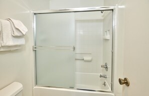 Shower, hair dryer