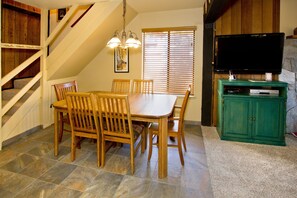 Dining - St Anton Condos #24 (2-Bedroom) with Pool by RedAwning (Mammoth Lakes)