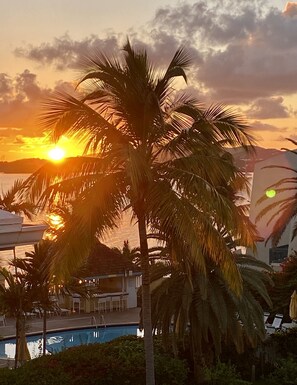 Outdoor pool, a heated pool - 2BR, 2BA Newly Updated Ocean View  (Christiansted, St Croix)