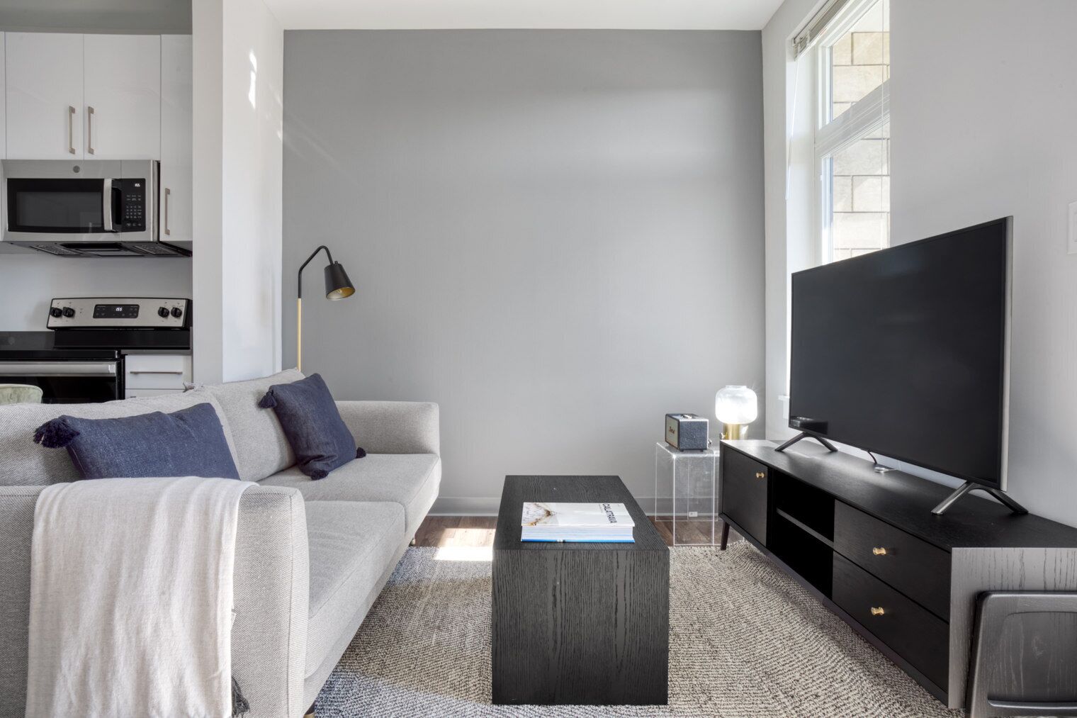 Trendy Brighton 1BR w/ W/D, Gym, near T, Shops + Dining, by Blueground