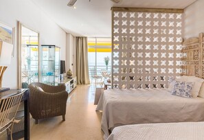 1 slaapkamer, een strijkplank/strijkijzer, gratis wifi, beddengoed