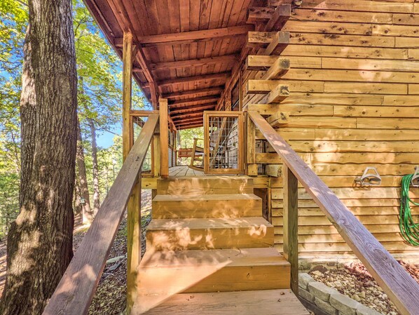 Àrea exterior de l'allotjament