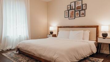 2 chambres, bureau, fer et planche à repasser, Wi-Fi gratuit