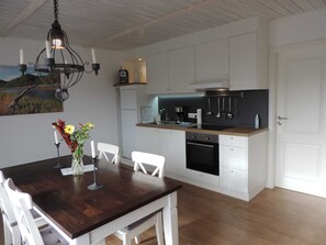 Fridge, oven, dishwasher