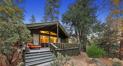 Tahquitz Chalet: Pet Friendly, Retro Chic Cabin with Lily Rock Views