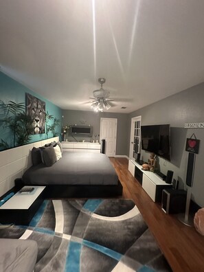 3 dormitorios, tabla de planchar con plancha, wifi gratis y ropa de cama