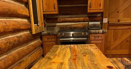 Lena's Cabin in Vail is nestled right beside Gore Creek, minutes from skiing.