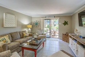 Smart TV, offices - Stylish Villa w/ Pool & Beach Access, Hilton Head (Hilton Head Island)
