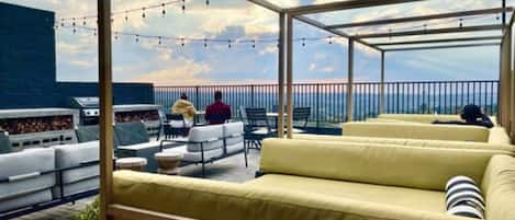 Terrasse sur le toit