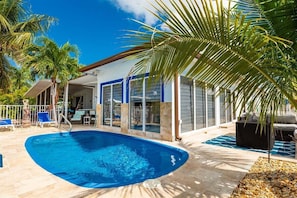 Una piscina climatizada
