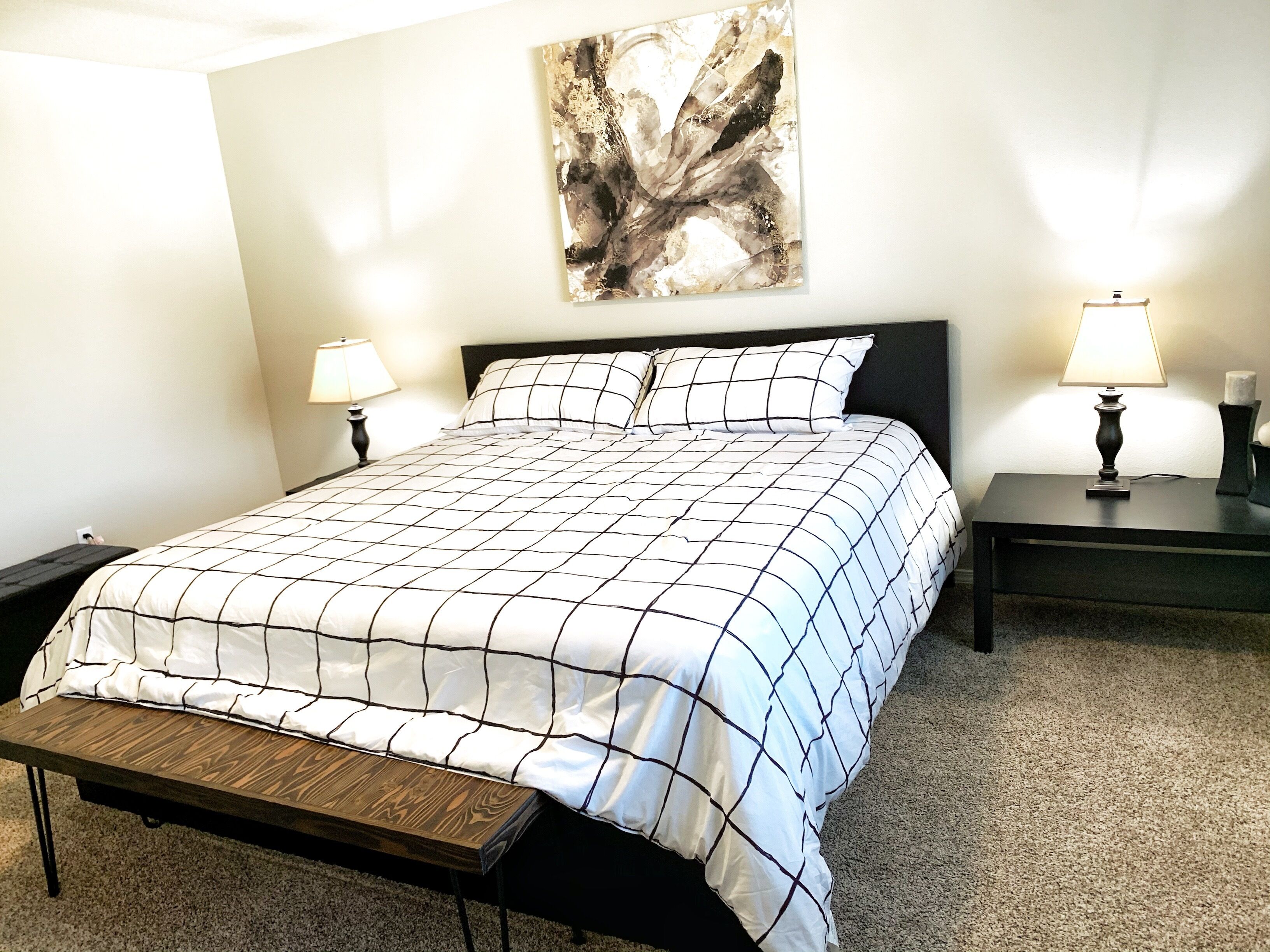 5 chambres, bureau, fer et planche à repasser, accès au Wi-Fi (inclus)