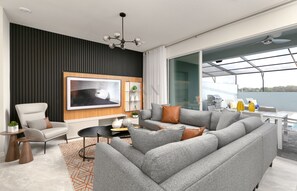 Smart TV, video-game console, Netflix, streaming services