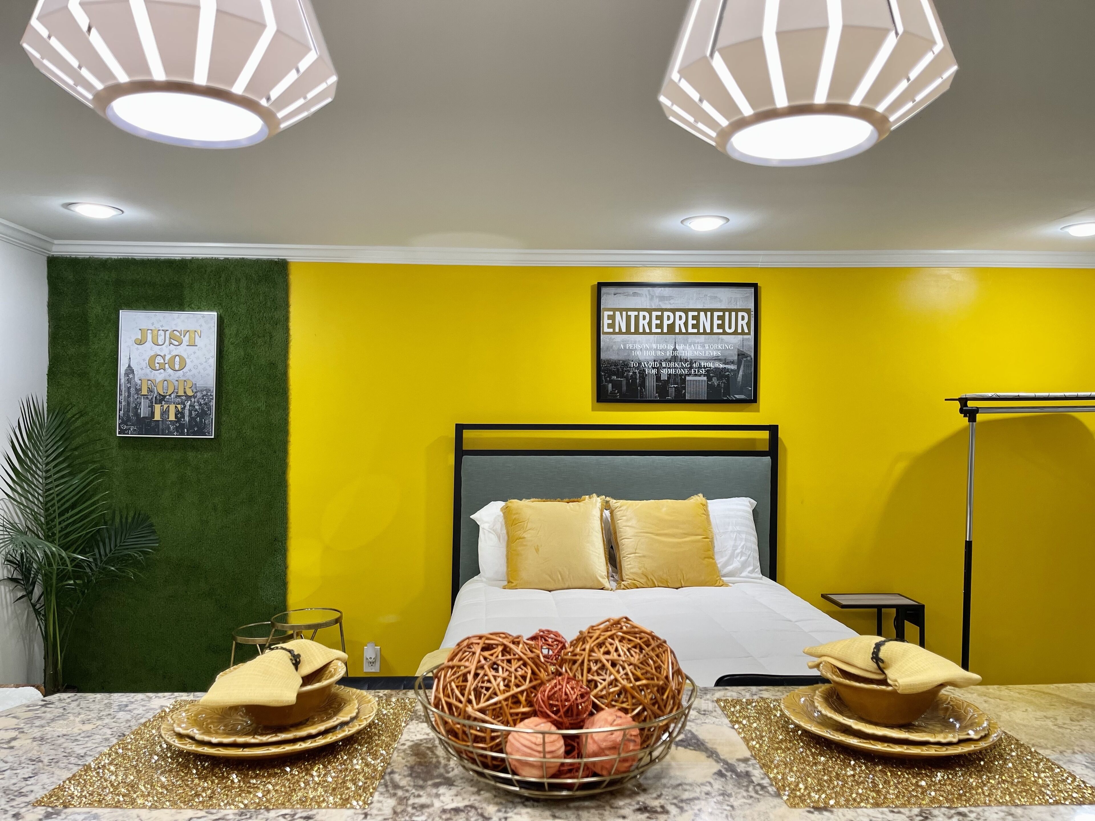 1 bedroom, iron/ironing board, free WiFi, bed sheets