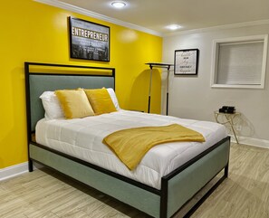 1 bedroom, iron/ironing board, free WiFi, bed sheets
