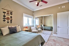 7 soverom, strykejern/-brett, wi-fi (inkludert) og sengetøy