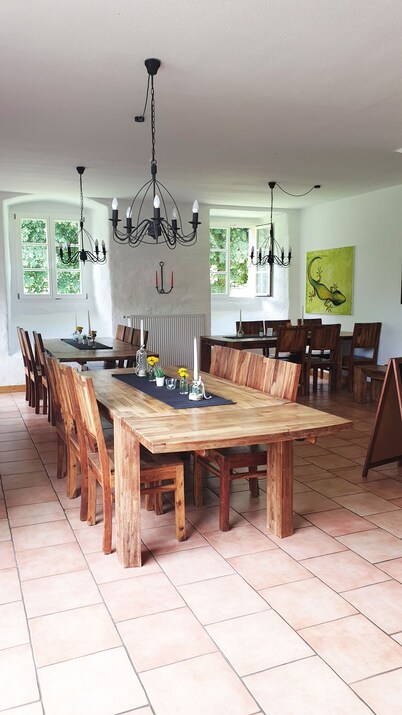 Group house, vacation home, family celebrations within the walls of Corvey Castle