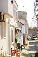 Fassade der Unterkunft