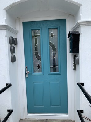 Exterior detail - First floor, recently renovated central Llandudno apartment (Llandudno)