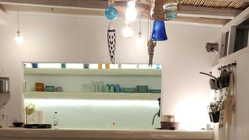 Vila | Cozinha privada | Geladeira, fogão, cooktop, lava-louças