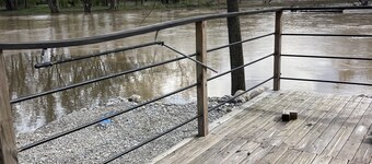 Morels on the Wabash offers Clamping in a Authentic 20 ft Tee Pee - 30x30 deck .