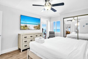 2 slaapkamers, een strijkplank/strijkijzer, gratis wifi, beddengoed