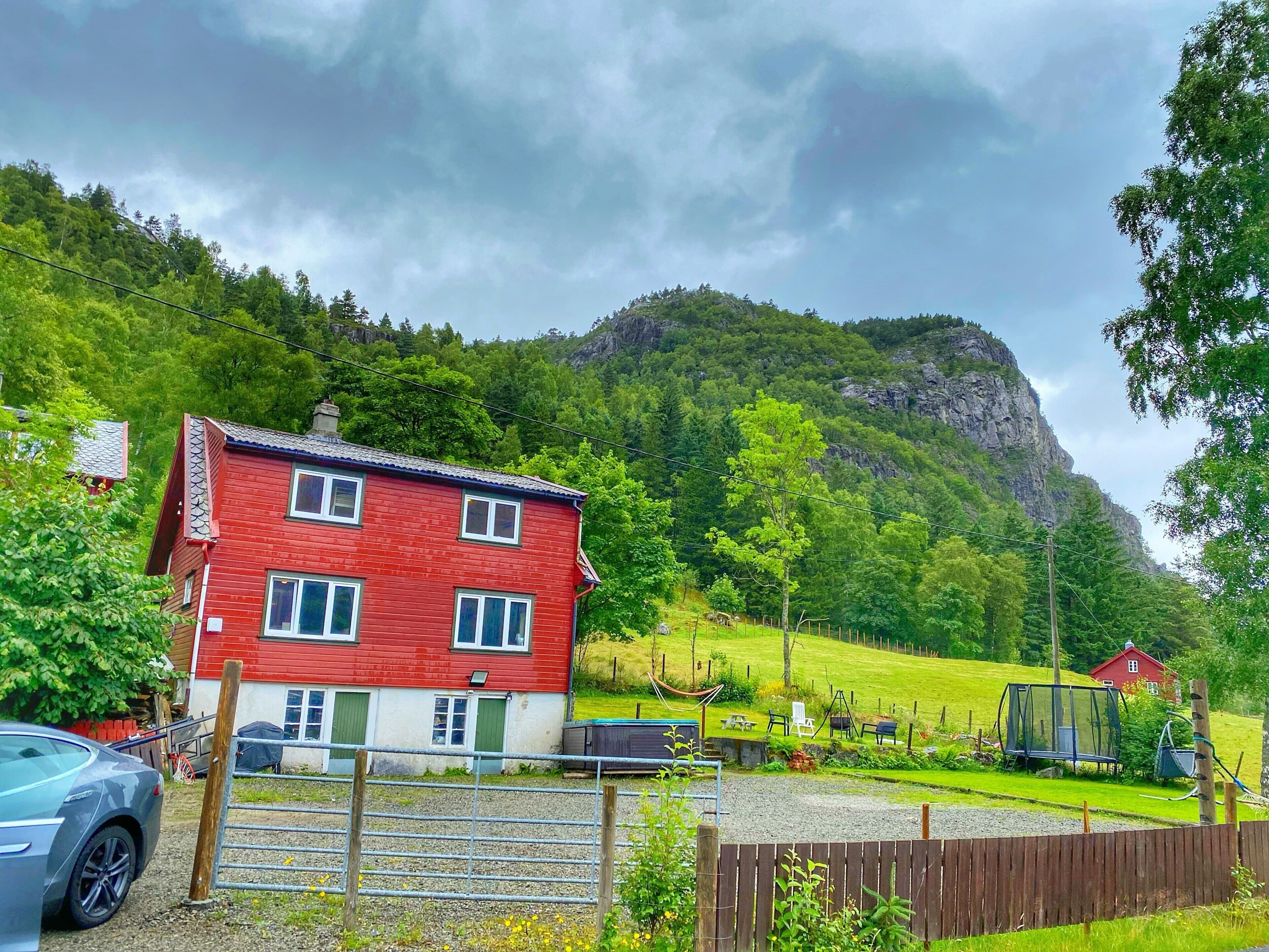 Overnattingsstedets uteområder