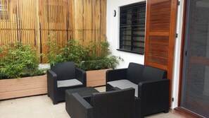 Terrace/patio - LES FILAOS residence (Cotonou)