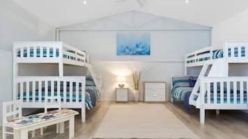 5 bedrooms, iron/ironing board, travel cot, free WiFi