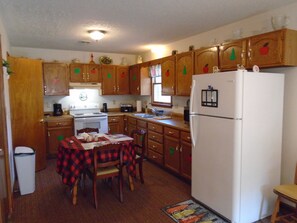 Fridge, microwave, oven, stovetop - Brick cottage near Hungry Mother, Mt. Rogers (Marion)