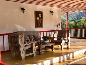 Terrace/patio - Hotel Rural San Remo (Santa Rosa de Cabal)