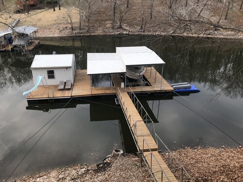 All Decked Out!  Grand Lake waterfront, boat dock and views. Drowning Creek.