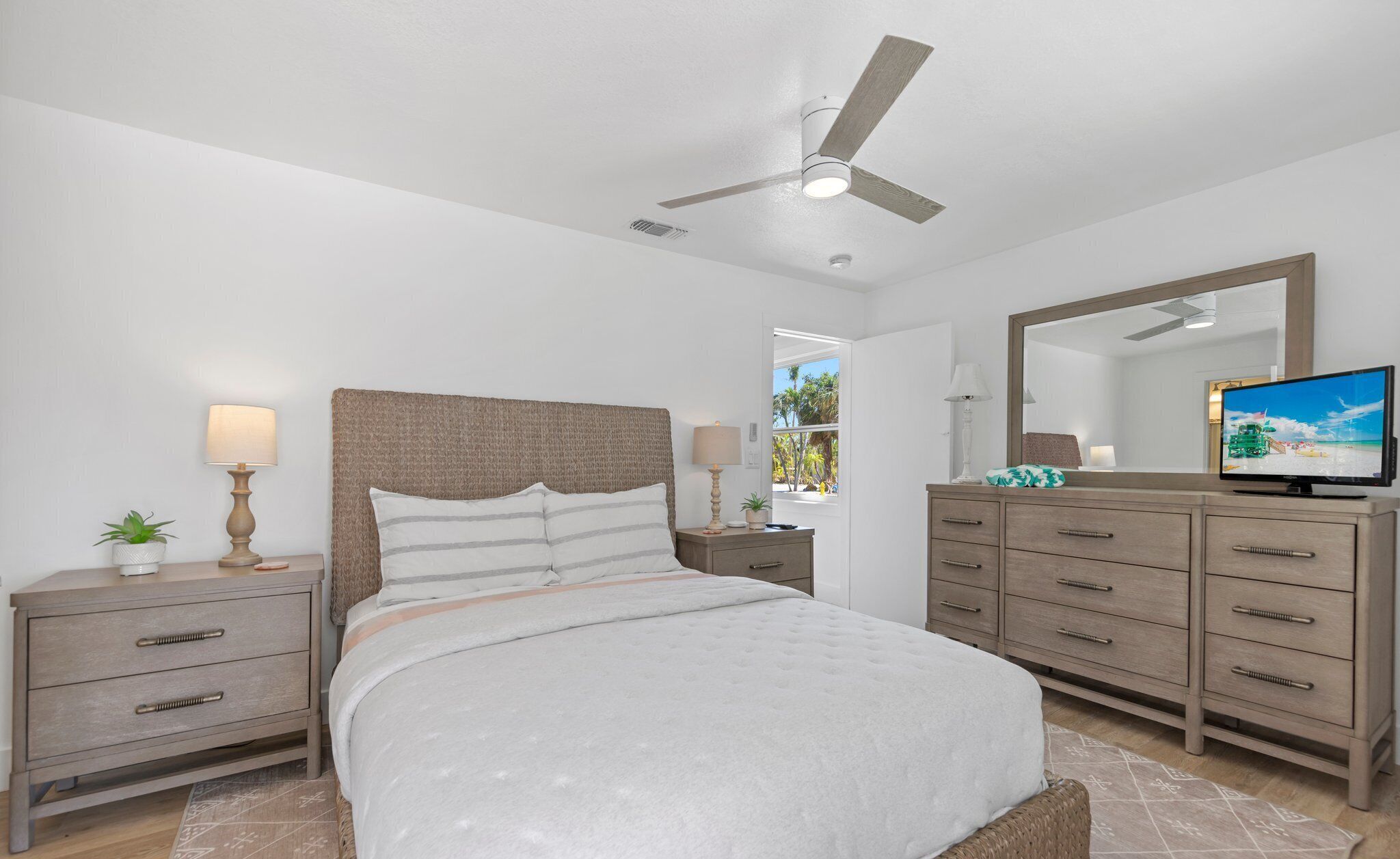 1 間睡房、熨斗/熨衫板、免費 Wi-Fi、床單