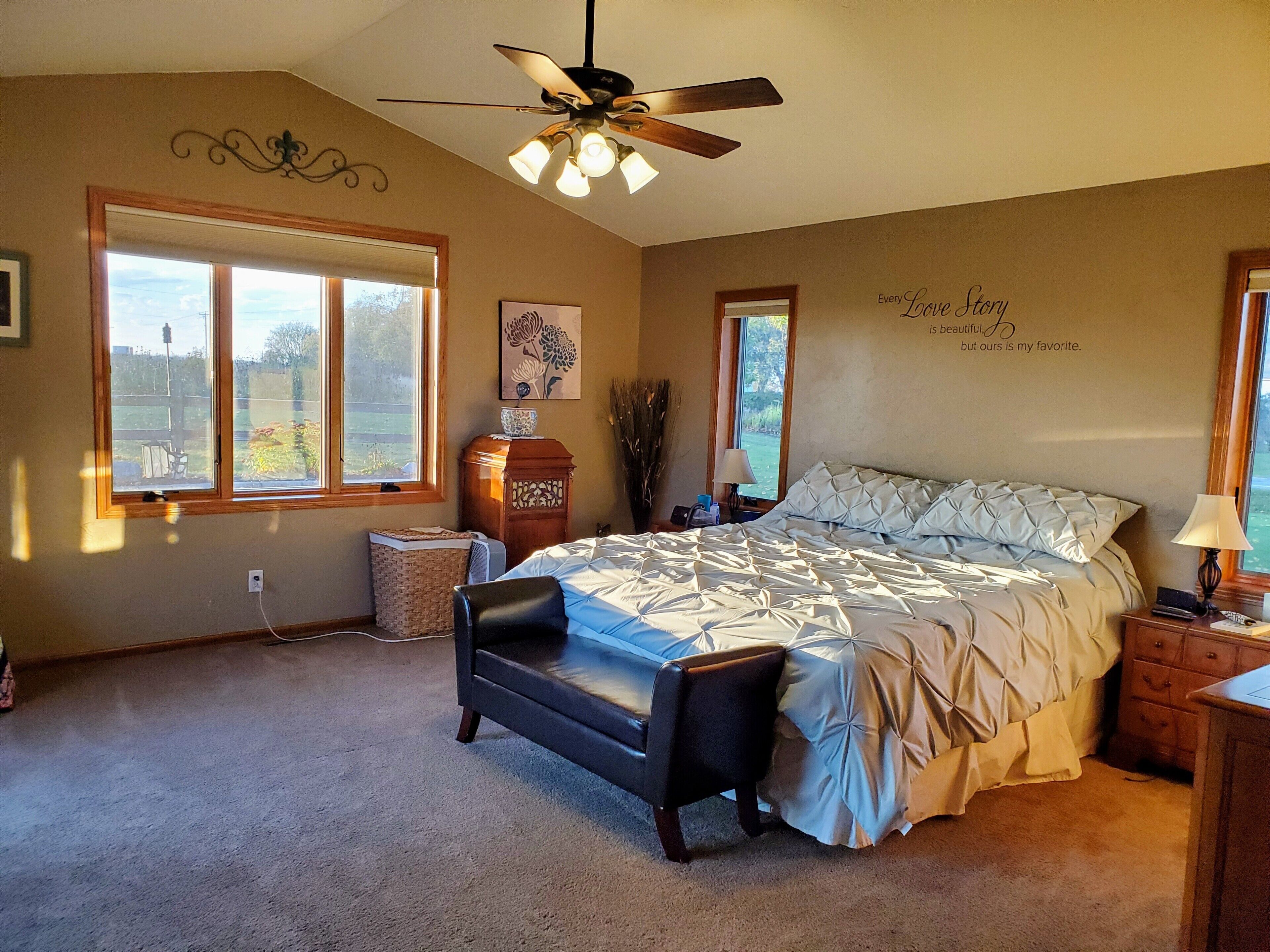 3 chambres, Wi-Fi, literie fournie