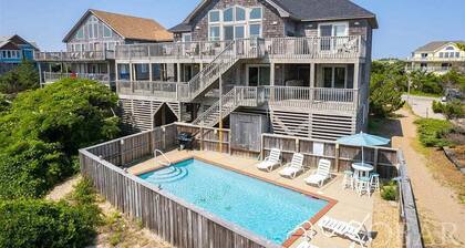 Oceanfront, Pet- & Handicap- Friendly Home w/ Heated Pool, Elevator & Game Room