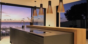 View from property - Private beach - Most exclusive Villa - City center (Kralendijk)