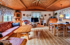 TV, fireplace, DVD player
