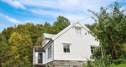 Beach front home in Tysse with WiFi