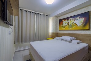 Apartamento luxo | 2 quartos, Wi-Fi de cortesia