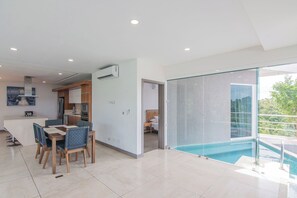 Dining - Luxury Villa Las Flores 3BR w/ Private Pool, Oceanview & Concierge Services (Playa Hermosa)