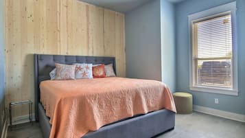 3 habitaciones, cuna de viaje, wifi gratis y ropa de cama