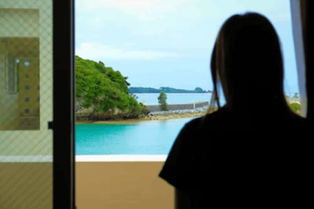 客房, 无烟房, 海景 | 客房景观