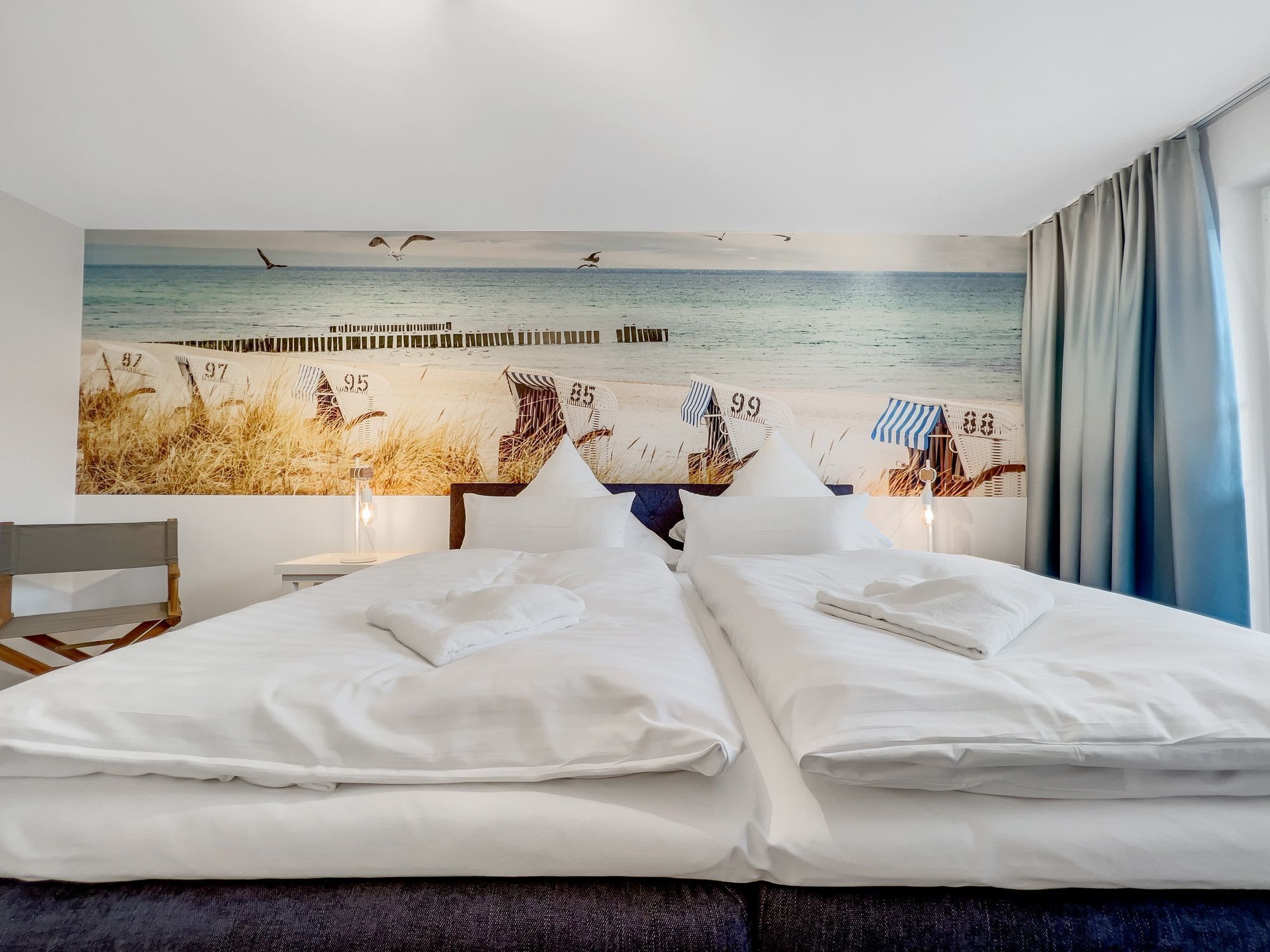 2 Schlafzimmer, Reisekinderbett, WLAN, Bettwäsche