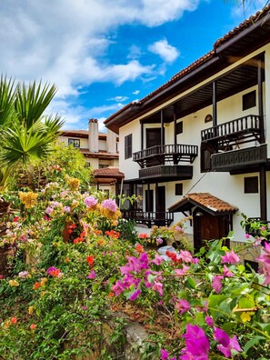 Façade de l’hébergement