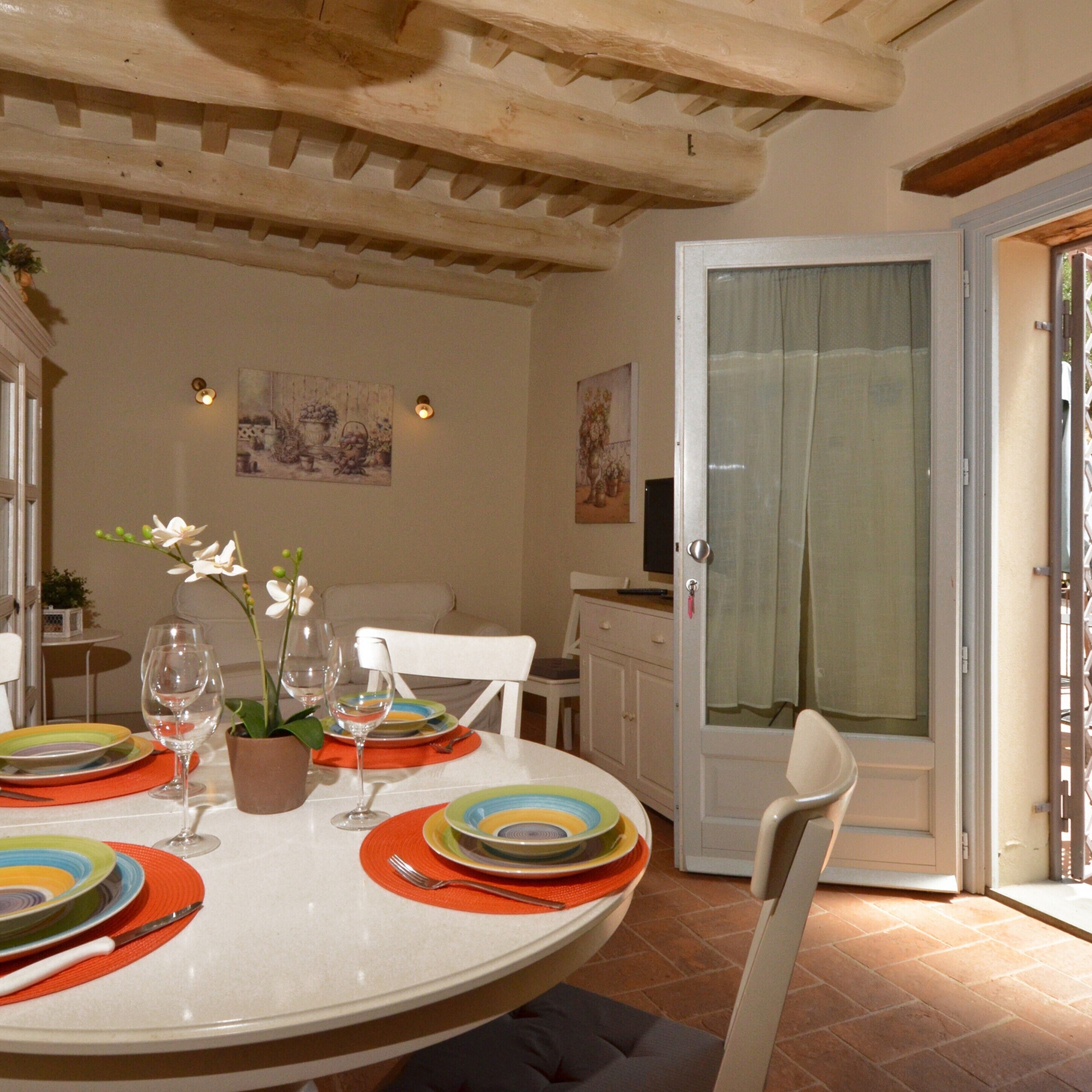 Appartement Standard, plusieurs chambres, côté montagne (Ginepro Grillo) | Salle à manger