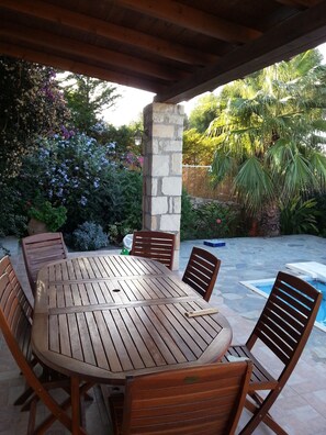 Villa, 3 chambres, cheminée | Terrasse/Patio