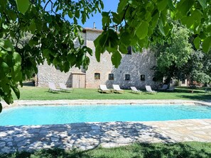 House, 4 Bedrooms, Private Pool, Garden View | Pool | Outdoor pool - Elegant Farmhouse Retreat in Poreta, Italy (Spoleto)